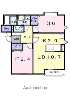 エミネンス【3階】の間取り